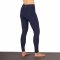 Yamadhi Crossed Waist Yogaleggings i kologisk bomuld - Mrkebl