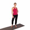 Yamadhi Roll-Down Yogabukser i kologisk bomuld og elastan - Sort
