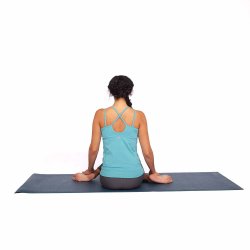 Yamadhi Yogatop med Spagettistropper - Turkis