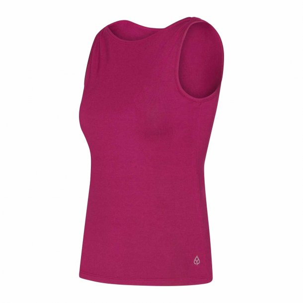 Yamadhi Yogatop med Bdudskring - Hindbr/Berry - 100% modial