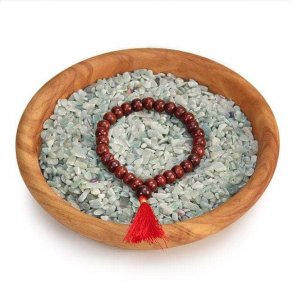 Mala Armbånd med Rosentræ og kvast - 27 perler