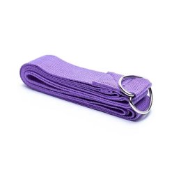Yogi &amp; Yogini Yogab�lte med D-ring - 2,5 m. x 3 cm. - F�s i flere farver