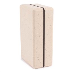 Bodhi XXL Yogablok i Bambus - Hjlpemiddel til yoga og pilates - 23 x 14 x 8,4 cm.