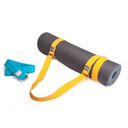 Bodhi Yogab�lte og B�resele med D-ring - 2 m. x 3,8 cm.