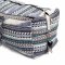 Bodhi Yogataske Ethno Collection - Ekstra rummelig - Sort/hvid/bl