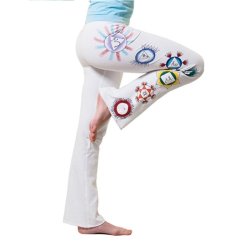 Yogamasti Chakra Yogabukser - Hvid