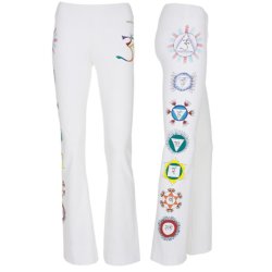 Yogamasti Chakra Yogabukser - Hvid