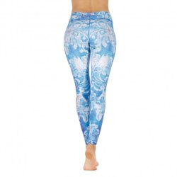 Niyama Yoga Leggings - True Blue