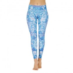 Niyama Yoga Leggings - True Blue