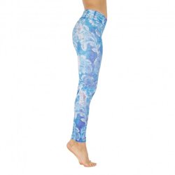 Niyama Yoga Leggings - True Blue
