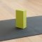 Asana Yogablok - Hjlpemiddel til yoga og pilates - 22 x 11 x 6,6 cm.
